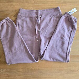 Calvin Klein Lavendar Joggers Athletic Sweats Gathered Drawstring Pockets NWT S